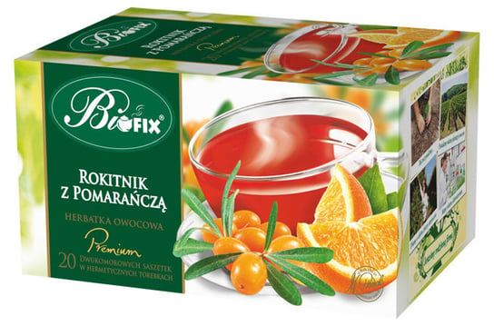 Herbata owocowa Bifix  rokitnik z pomarańczą 25 szt. Bifix