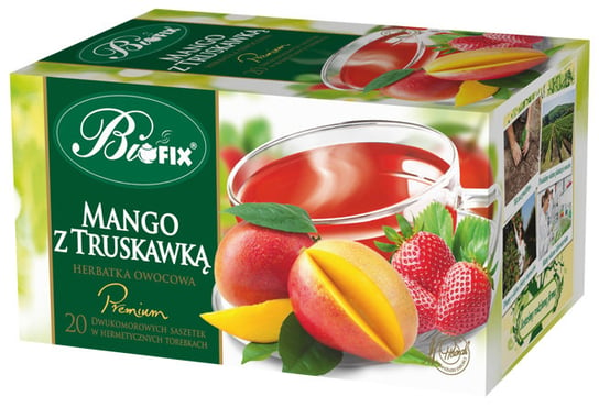 Herbata owocowa Bifix truskawkowa 20 szt. Bifix