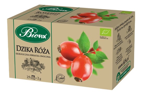 Herbata owocowa Bifix z dziką różą 25 szt. Bifix