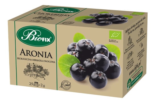 Herbata owocowa Biofix z aronią 25 szt. Bifix