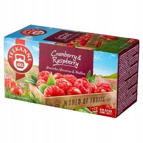 Herbata owocowa Cranberry Raspberry 20tb x 2,5g Teekanne Teekanne