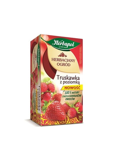 Herbata owocowa Herbapol poziomkowa 20 szt. Herbapol