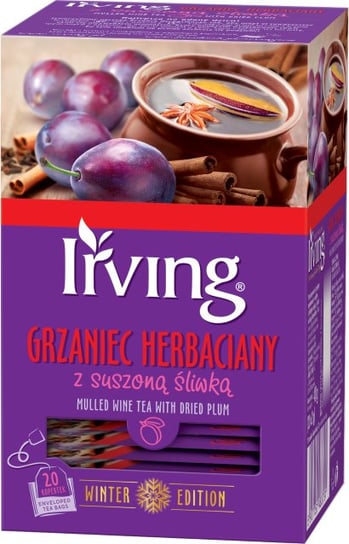 Herbata owocowa Irving Grzaniec z suszoną śliwką Irving