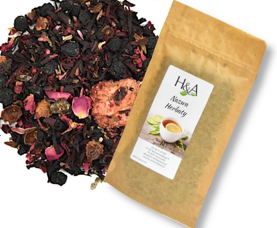 Herbata owocowa jeżyny czarny bez Leśny Dzban 50g Inna marka