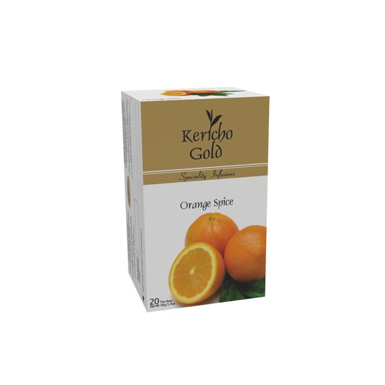 Herbata owocowa KERICHO Orange Spice 20 saszetek Kericho Gold