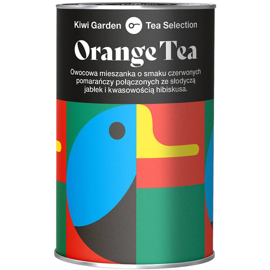 Herbata owocowa Kiwi Garden z pomarańczą 100 g Kiwi Garden