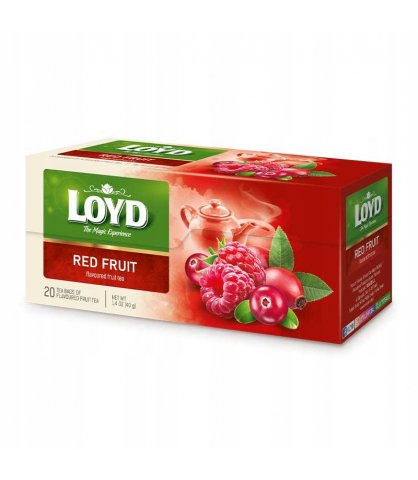 Herbata owocowa Loyd Tea czerwone owoce 20 szzt. Loyd Tea