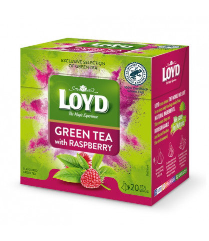 Herbata owocowa Loyd Tea malinowa 20 szt. Loyd Tea