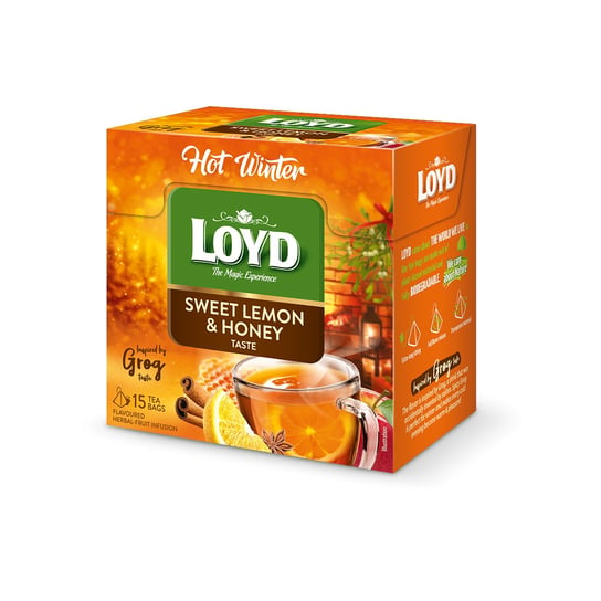 Herbata owocowa Loyd Tea z miodem i cytryną 15 szt. Loyd Tea