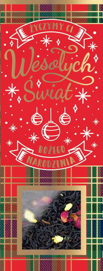 Herbata owocowa PASSION CARDS Wesołych Świąt, 50 g Kukartka