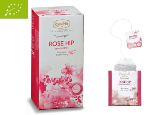 Herbata owocowa Ronnefeld z dziką różą i hibiskusem 100 g RONNEFELDT