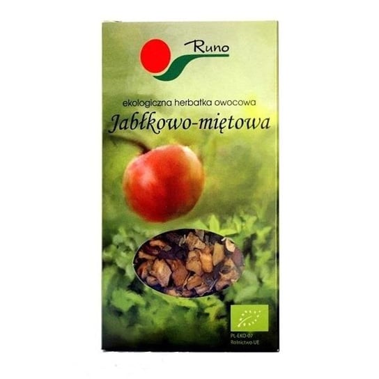 Herbata owocowa Runo jabłkowo - miętowa 100 g Runo