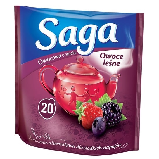 Herbata owocowa Saga owoce leśne 20 szt. Saga