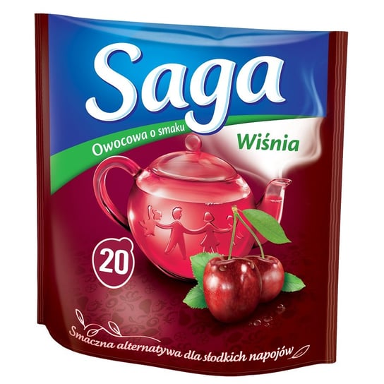 Herbata owocowa Saga wiśniowa 20 szt. Saga