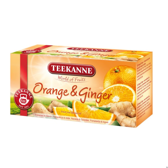 Herbata owocowa Teekanne pomarańcza z imbirem 20 szt. Teekanne