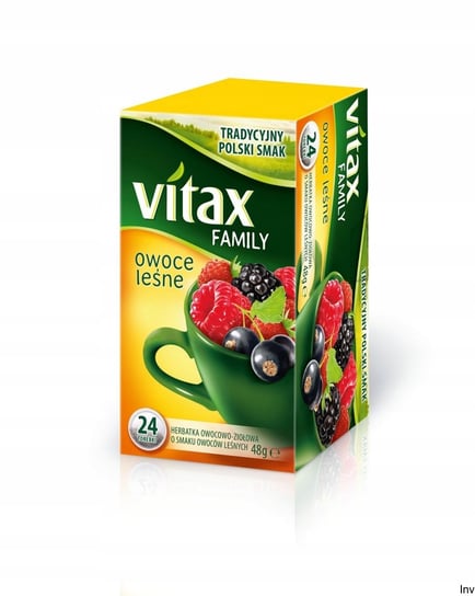 Herbata owocowa Vitax owoce leśne 24 szt. Vitax