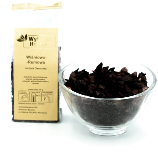 Herbata owocowa Wyborna Herbata suszona wiśnia 50 g Wyborna Herbata