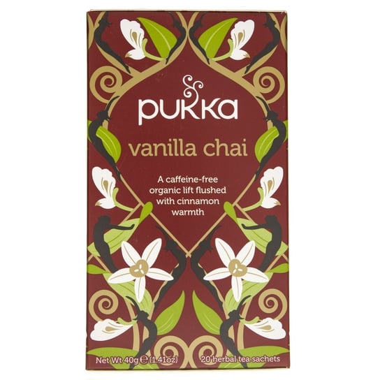 Herbata PUKKA Vanilla Chai, 20 saszetek Pukka