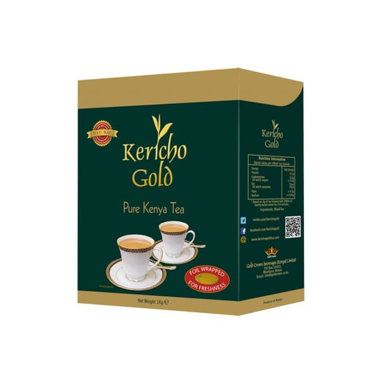 Herbata sypana KERICHO Pure Kenya Tea 500g Kericho Gold