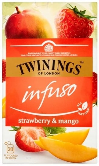 Herbata TWININGS Infuso Truskawka Mango, 20 torebek TWININGS