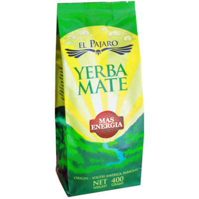 Herbata Yerba Mate YERBA MATE EL PAJARO Mas Energia, 400 g Yerba Mate