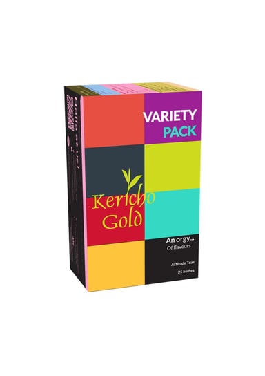 Herbata zestaw KERICHO Variety Pack 25 saszetek Kericho Gold