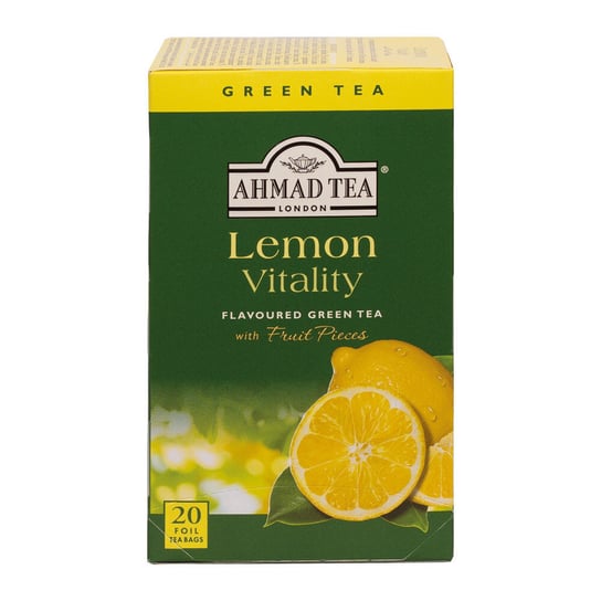 Herbata zielona Ahmad Tea z cytryną 20 szt. Ahmad Tea