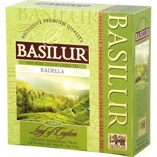 Herbata zielona Basilur cejlońska 100 szt. Basilur