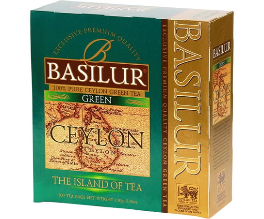Herbata zielona Basilur cejlońska 100 szt. Basilur