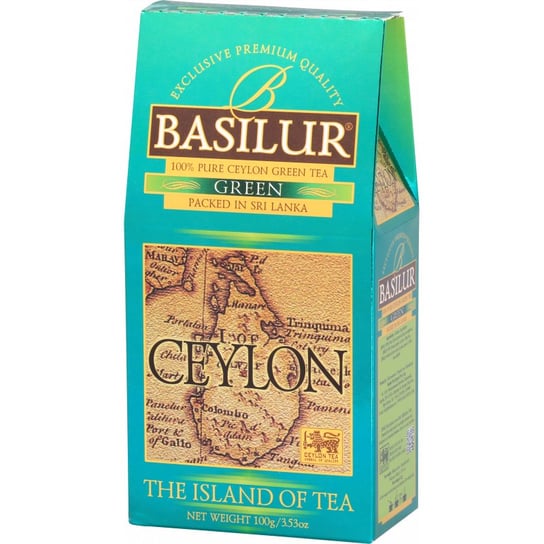 Herbata zielona Basilur cejlońska liściasta 100 g Basilur