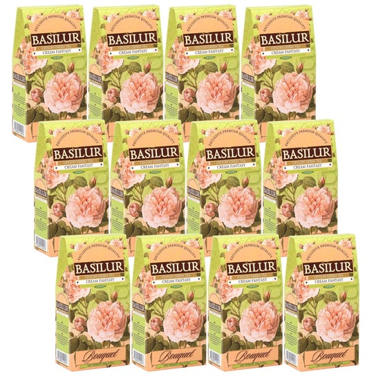 Herbata zielona Basilur Cream Fantasy 100g x 12 Basilur