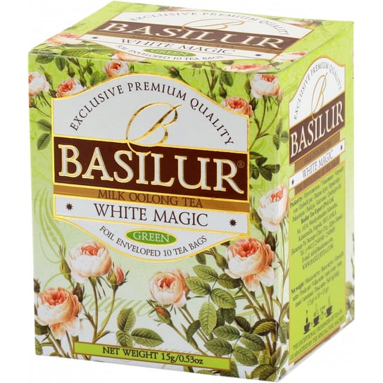 Herbata zielona Basilur mleczna 10 szt. Basilur