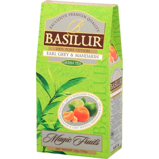 Herbata zielona Basilur z bergamotką 100 g Basilur