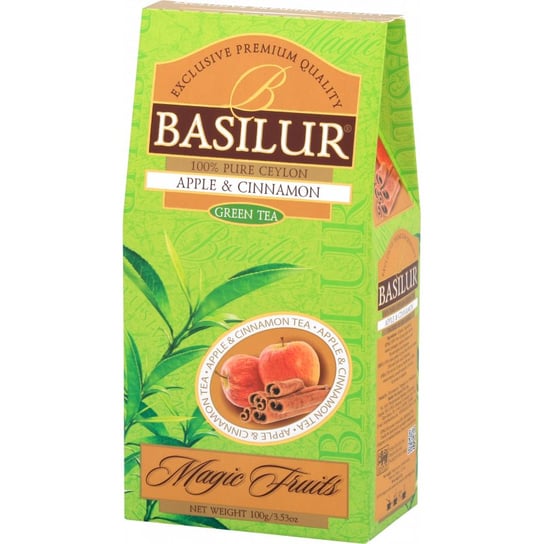 Herbata zielona Basilur z jabłkiem i cynamonem 100 g Basilur