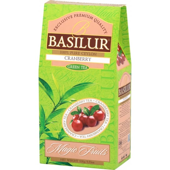 Herbata zielona Basilur żurawiniowa 100 g Basilur