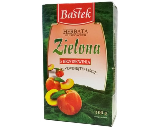 Herbata zielona Bastek Coffe&Tea brzoskwiniowa 100 g BASTEK COFFEE&TEA