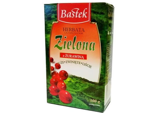 Herbata zielona Bastek Coffee&Tea z żurawiną 100 g BASTEK COFFEE&TEA