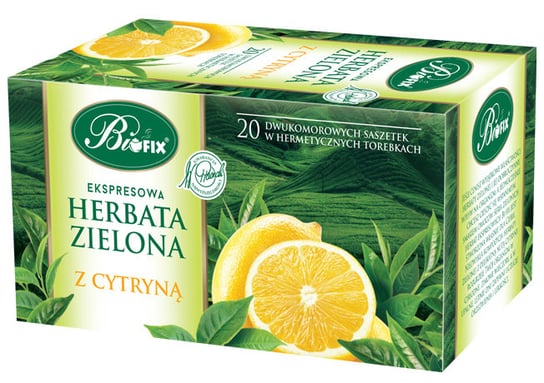 Herbata zielona Bifix z cytryną 20 szt. Bifix
