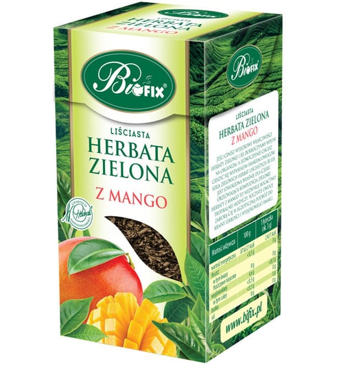 Herbata zielona Bifix z mango 100 g Bifix