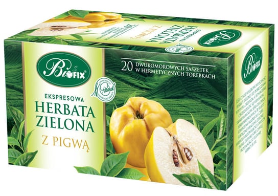 Herbata zielona Bifix z pigwą 20 szt. Bifix