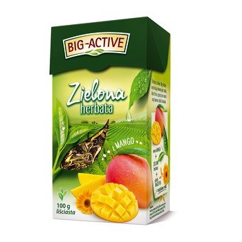 Herbata zielona Big-Activ mango 100 g Big-Active