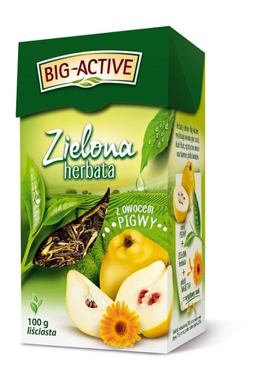 Herbata zielona Big Activ pigwowa 100 g Big-Active
