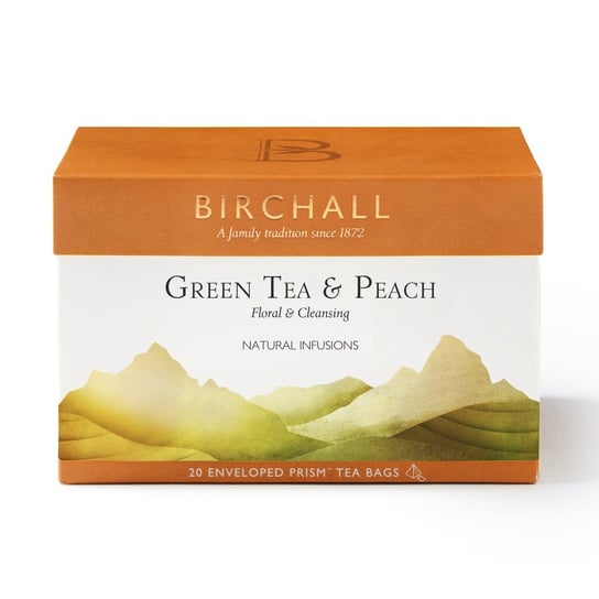 Herbata zielona Birchall Tea brzoskwiniowa 20 szt. Birchall Tea