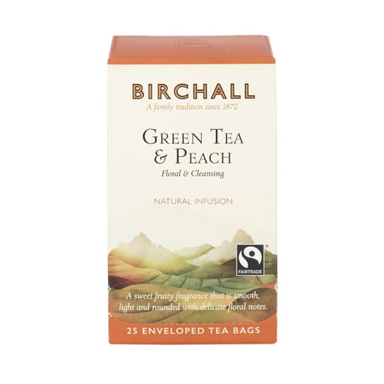Herbata zielona Birchall Tea brzoskwiniowa 25 szt. Birchall Tea