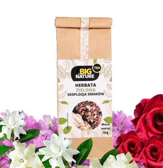 Herbata zielona EKSPLOZJA SMAKÓW 50g - BIG NATURE Big Nature