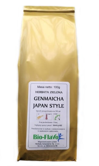 Herbata zielona Genmaicha Japan style 100g Inna marka