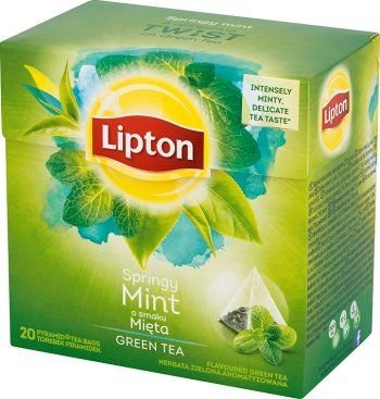 Herbata Zielona Intense Mint Piramidka 20Tb Lipton Lipton