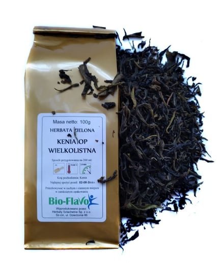 Herbata Zielona Kenia Wielkolistna 100G Bio-Flavo Bio-Flavo