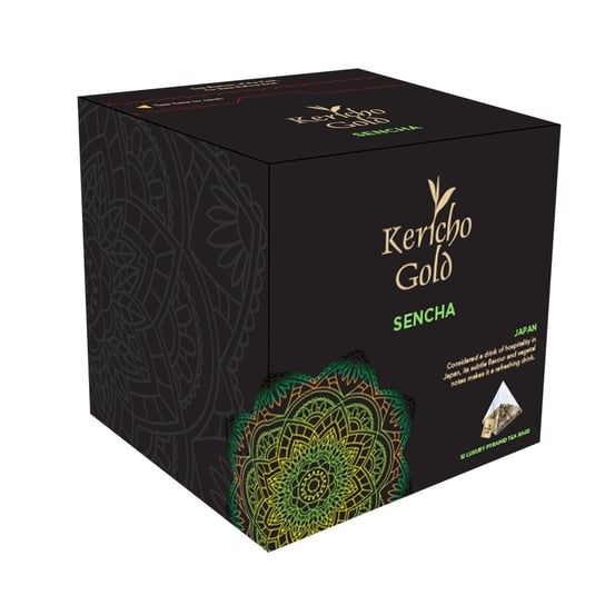 Herbata zielona KERICHO Gold Sencha 12 piramidek Kericho Gold