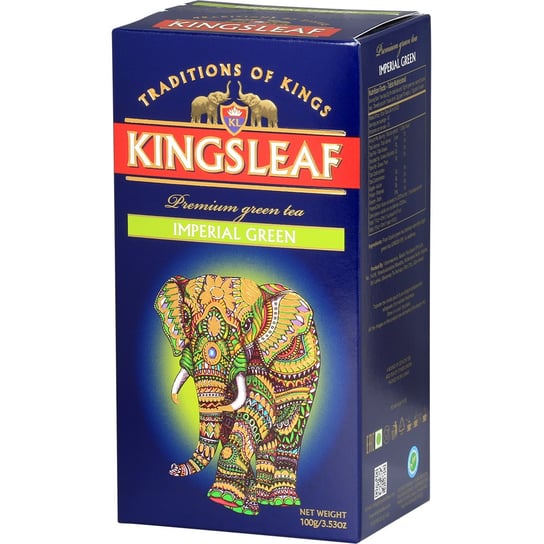 Herbata zielona Kingsleaf liściasta 100 g Kingsleaf